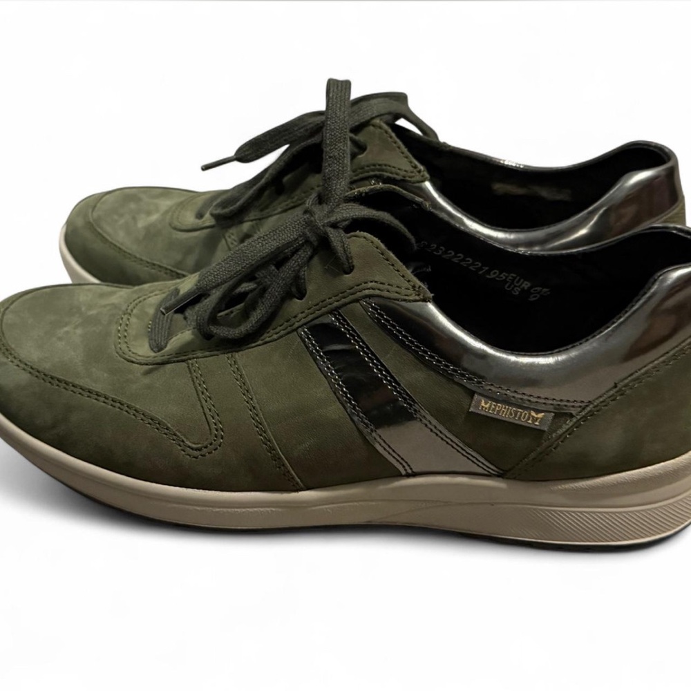 Mephisto Women’s Green Sneakers - Picture 2 of 2